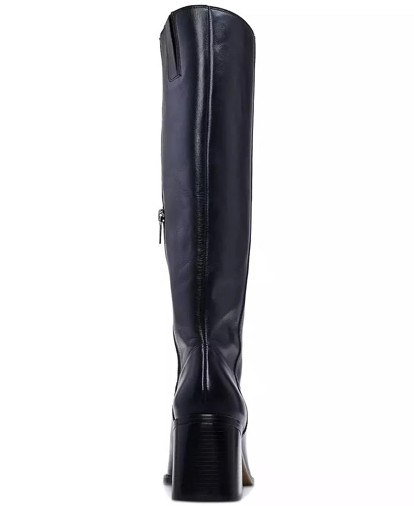 Vince Camuto Womens's Sangeti Snip-Toe Block-Heel Extra Wide-Calf Knee-High Boots 3