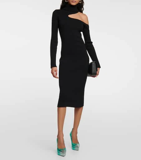 Tom Ford Metallic leather platform pumps 2