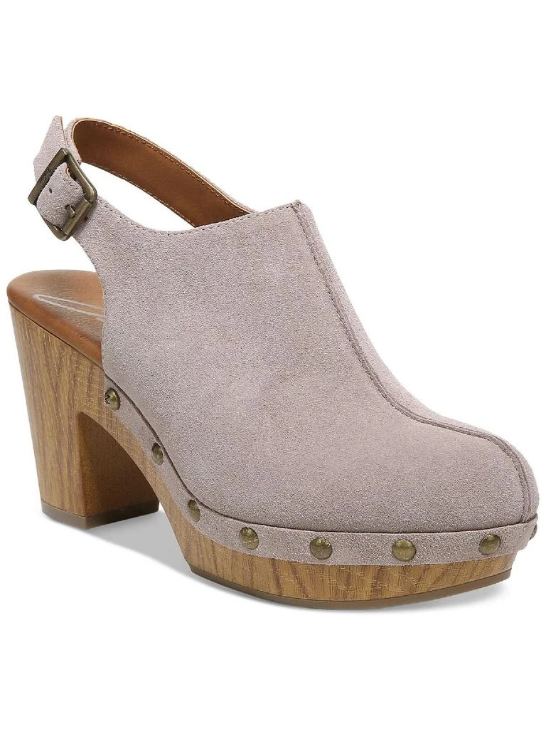 ZODIAC Chessa-Clog Womens Leather Ankle Strap Clogs 2