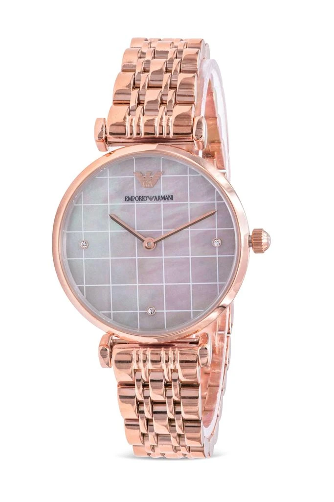 Armani Emporio  Rose Gold-Tone Ladies Watch 1