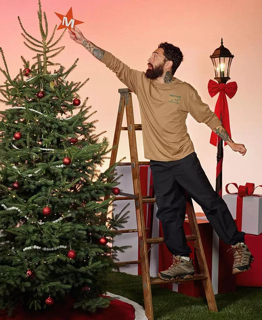 Merrell Men's Moab 3 Mid Waterproof Round Toe Shoes 3