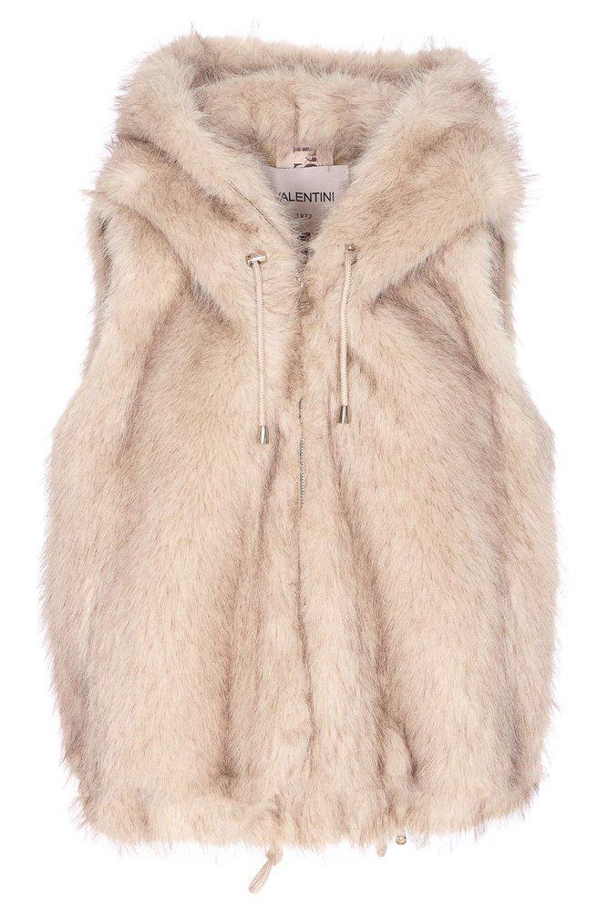 VALENTINI 1972 VALENTINI 1972 Hooded Eco Fur Vest