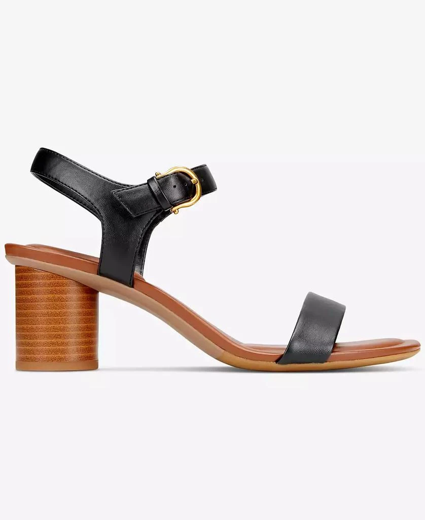 Giani Bernini Women's Hadleyy Cylinder Stacked Heel Dress Sandals, Created for Macy's 5