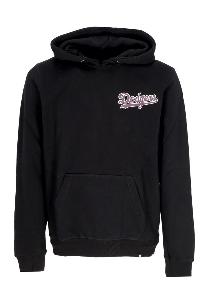 47 Brand Men's hoodie Mlb Backer Burnside Hoodie Losdod Jet Black