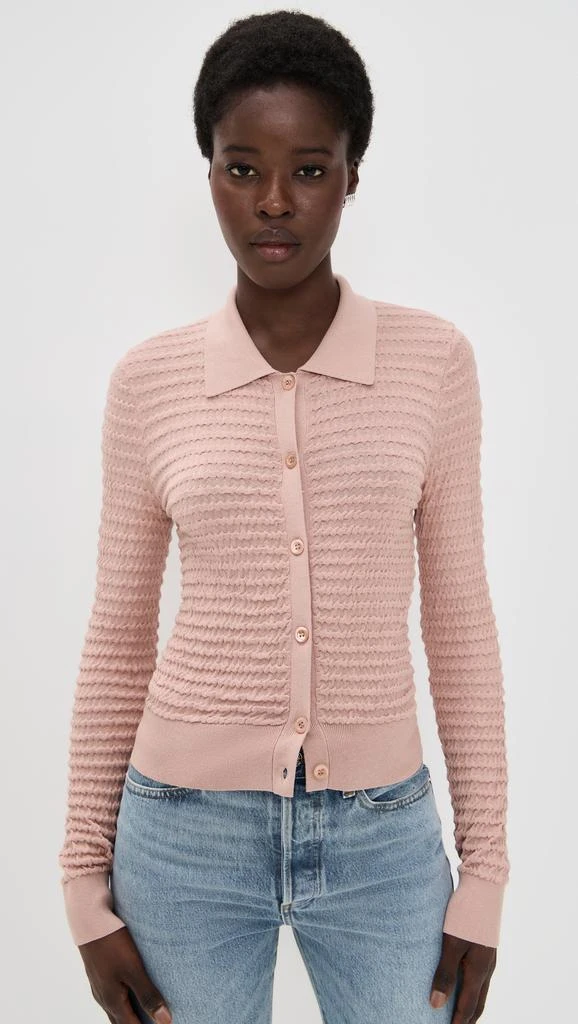 FRAME The Smocked Cardi 6