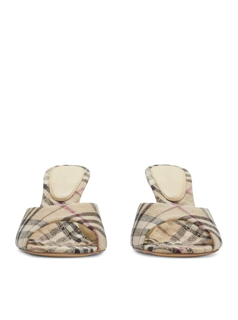 Burberry BURBERRY CHECK PRINT MULE 3