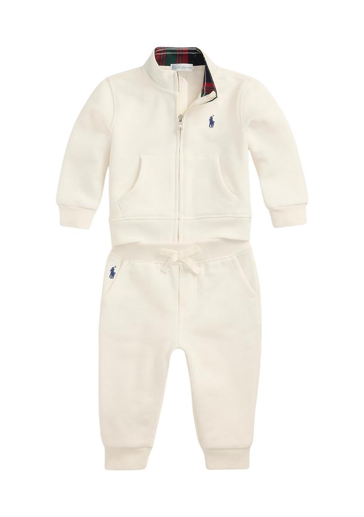 Ralph Lauren Baby Boys Fleece Mock Neck Set