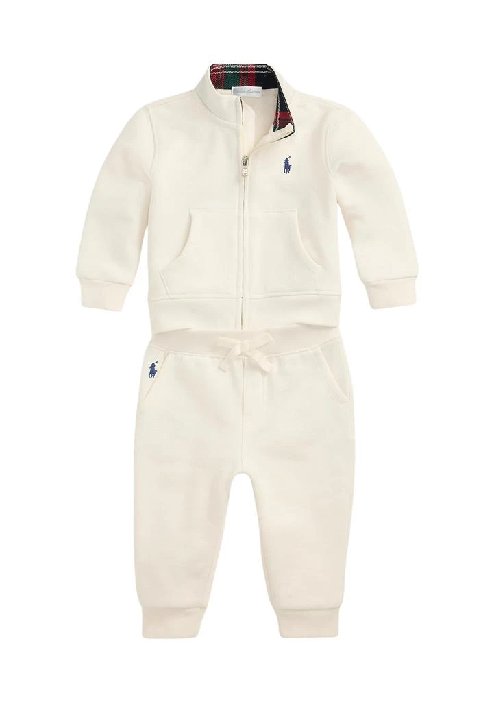 Ralph Lauren Baby Boys Fleece Mock Neck Set 1