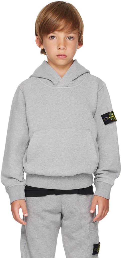 arm66 STONE  JUNIOR スエット 8歳 Shop Kids Gray 61620 Hoodie on Sale at BeyondStyle – Get 50