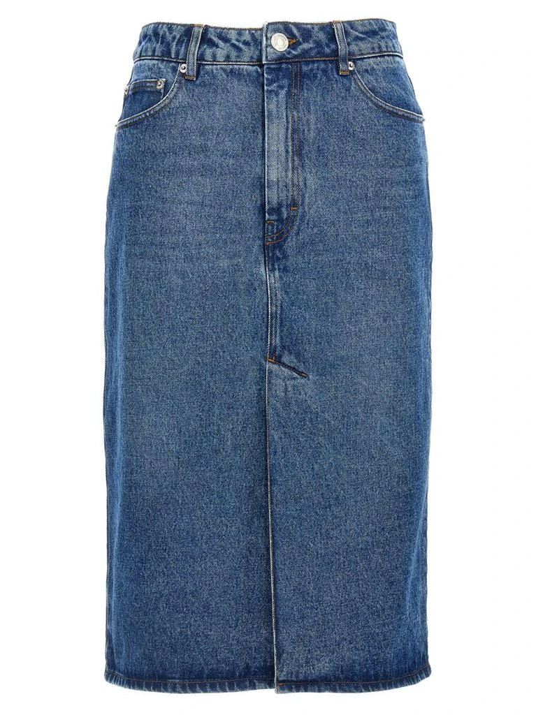 AMI AMI Paris Denim Skirt 1