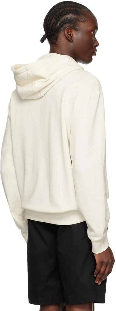 Hugo Boss Off-White Bonded Hoodie 3