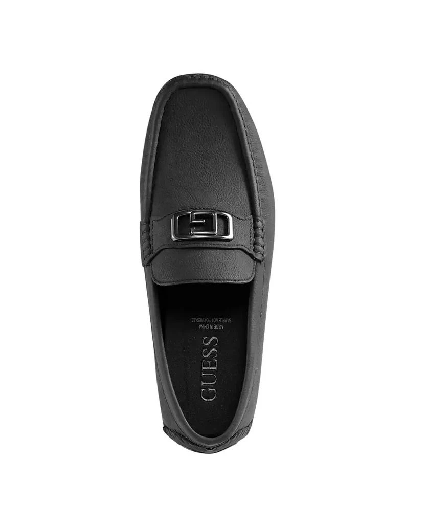 GUESS Men's Agaro Ornamented Moc Toe Driving Loafers 4