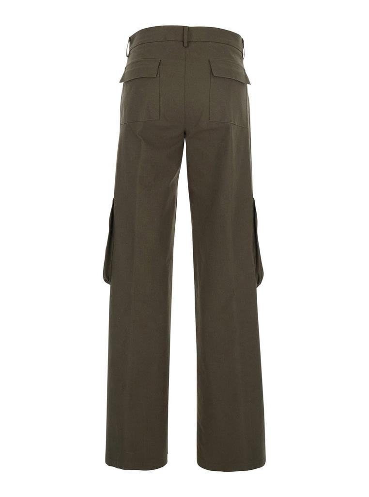 MAURO GRIFONI Mauro Grifoni Cargo Pants with Applied Pockets