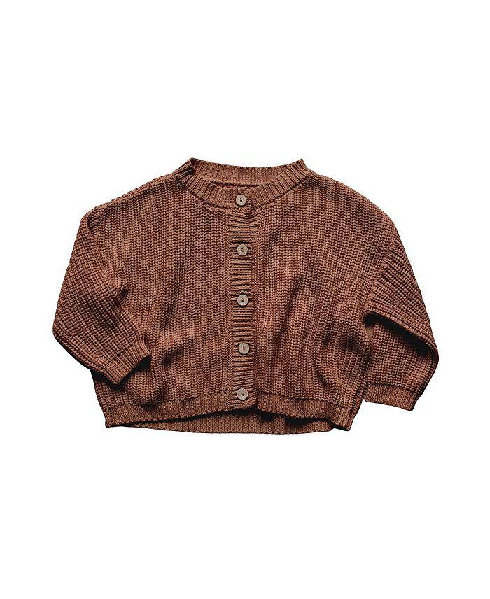 The Simple Folk Unisex Chunky Cardigan - Little Kid, Big Kid