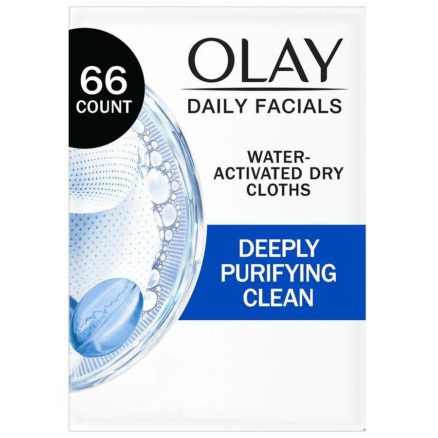 Olay Deeply Purifying Clean Cleansing Cloths Fragrance Free 1