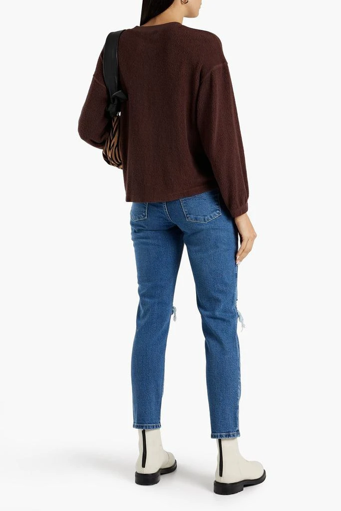 Nobody Denim Kennedy distressed high-rise skinny jeans 3