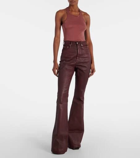 Rick Owens Bolan high-rise bootcut jeans 7