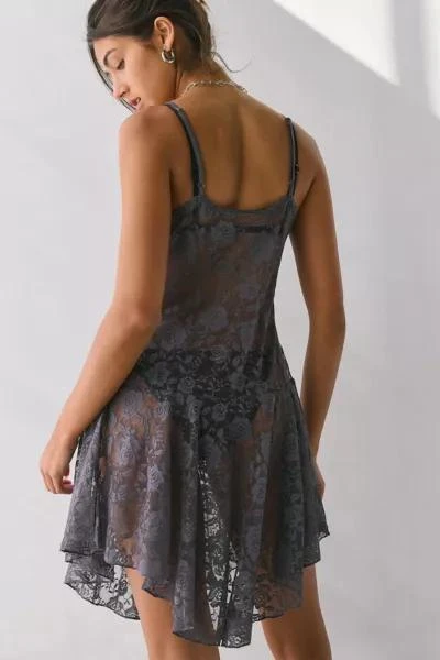 Out From Under Out From Under Rika Sheer Floral Lace Slip 5