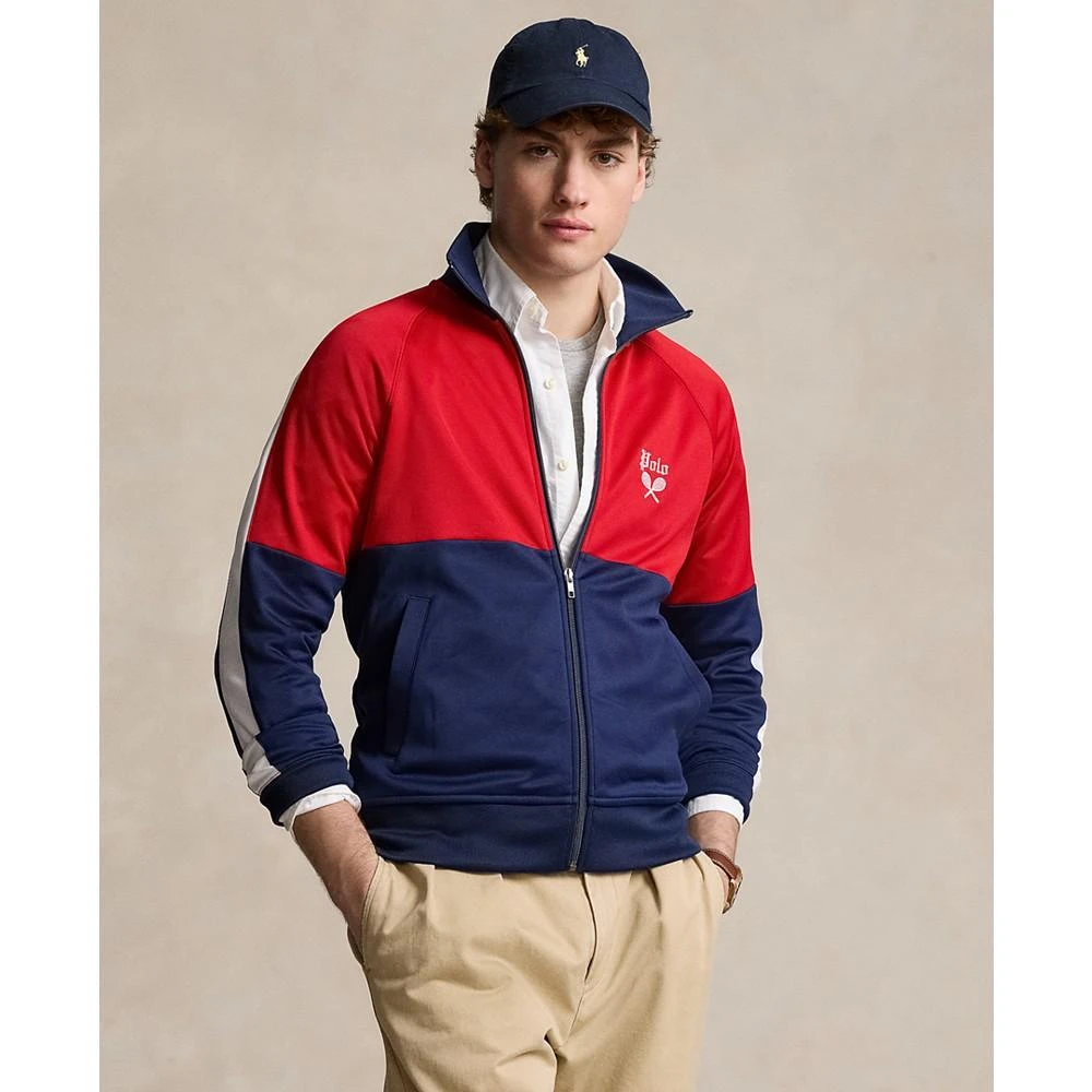 Ralph Lauren Men's Embroidered Fleece Track Jacket 1