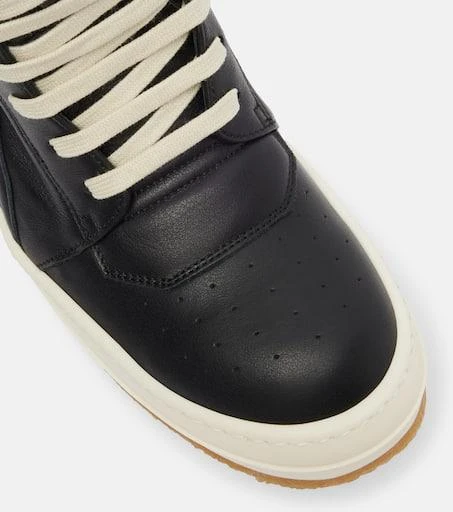 Rick Owens Geobasket leather sneakers 5