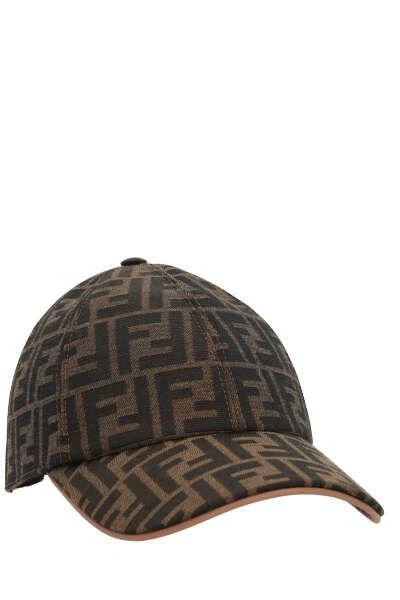 Fendi Fendi All Over Logo Baseball Cap 2