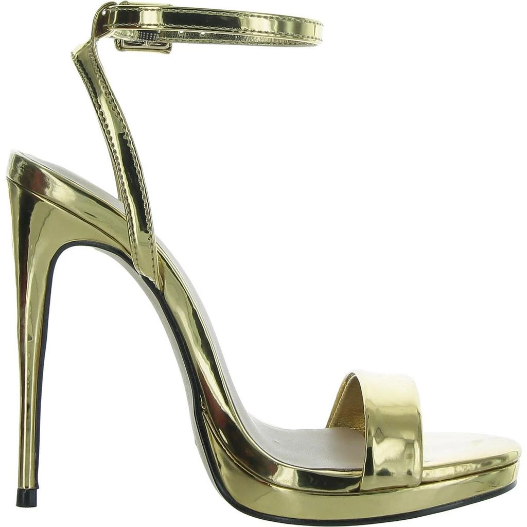 ALDO Kat Womens Buckle Patent Heels 2