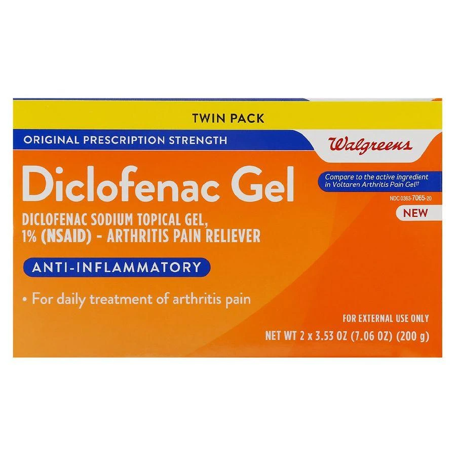 Walgreens Arthritis Pain Relieving Gel 1