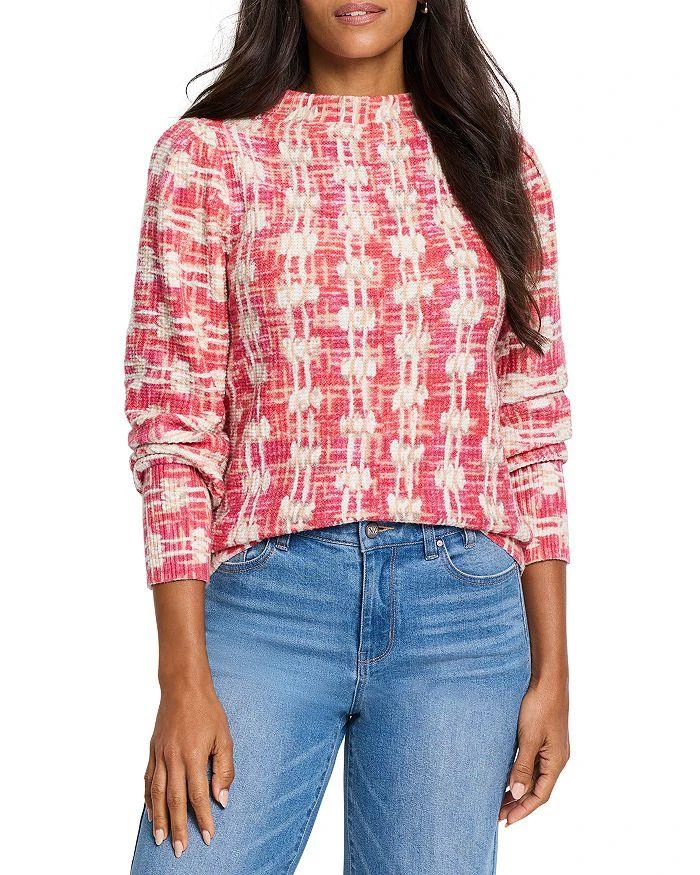 NIC+ZOE Waffle Stitch Stamp Sweater 1