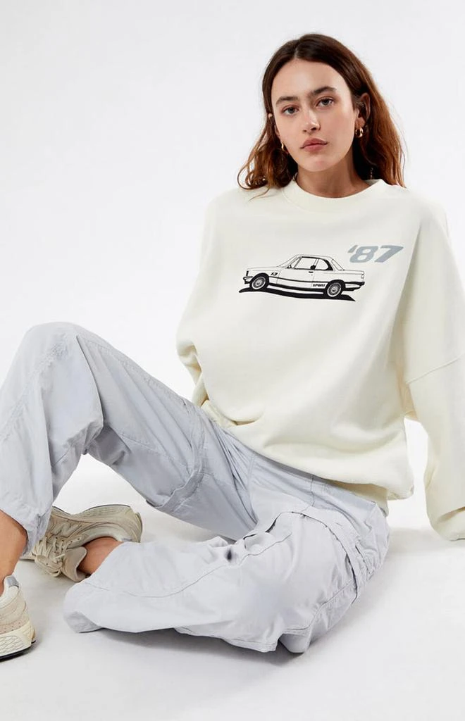 PacSun 87 Car Crew Neck Sweatshirt 4