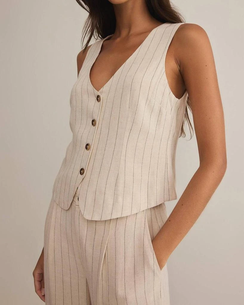 Z Supply Z Supply - Belfort Pinstripe Vest & Bennett Pinstripe Pant Set 4