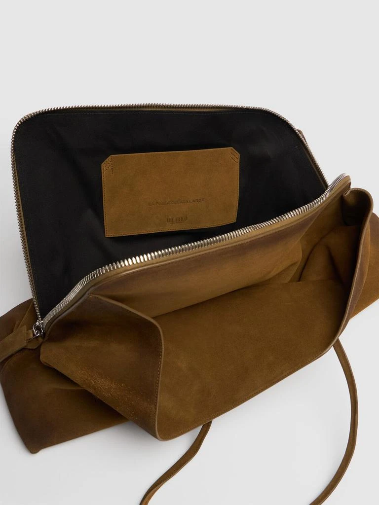 The Attico Large La Passeggiata Suede Tote Bag 4