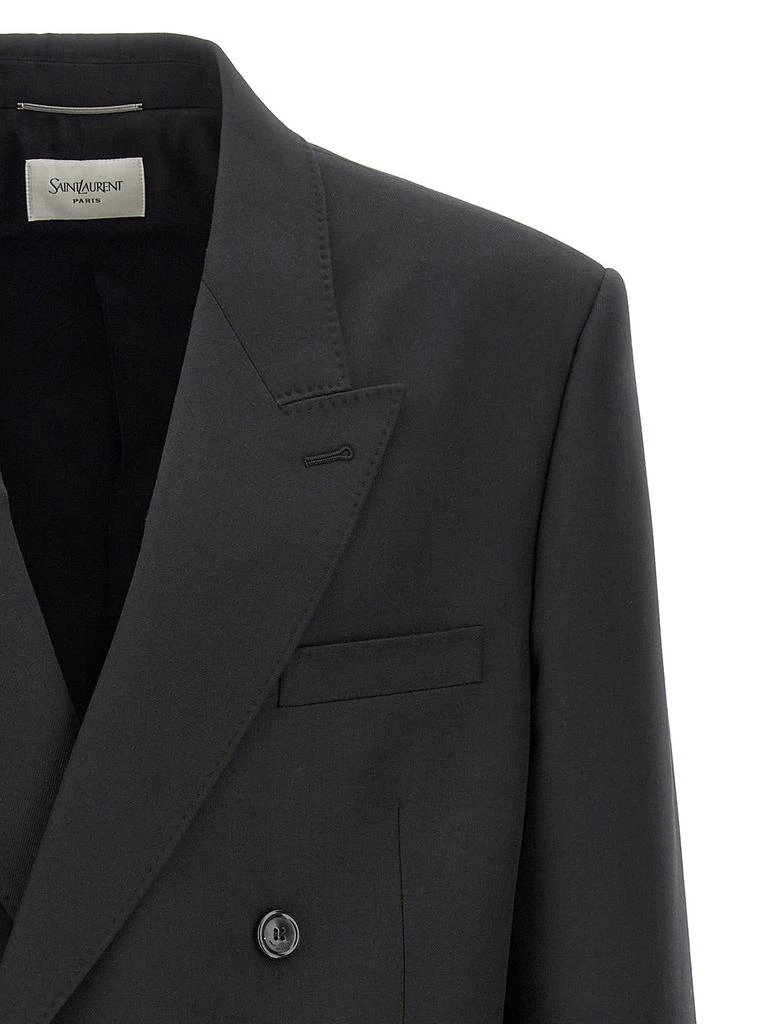 Yves Saint Laurent Saint Laurent Yves Double-Breasted Blazer 3