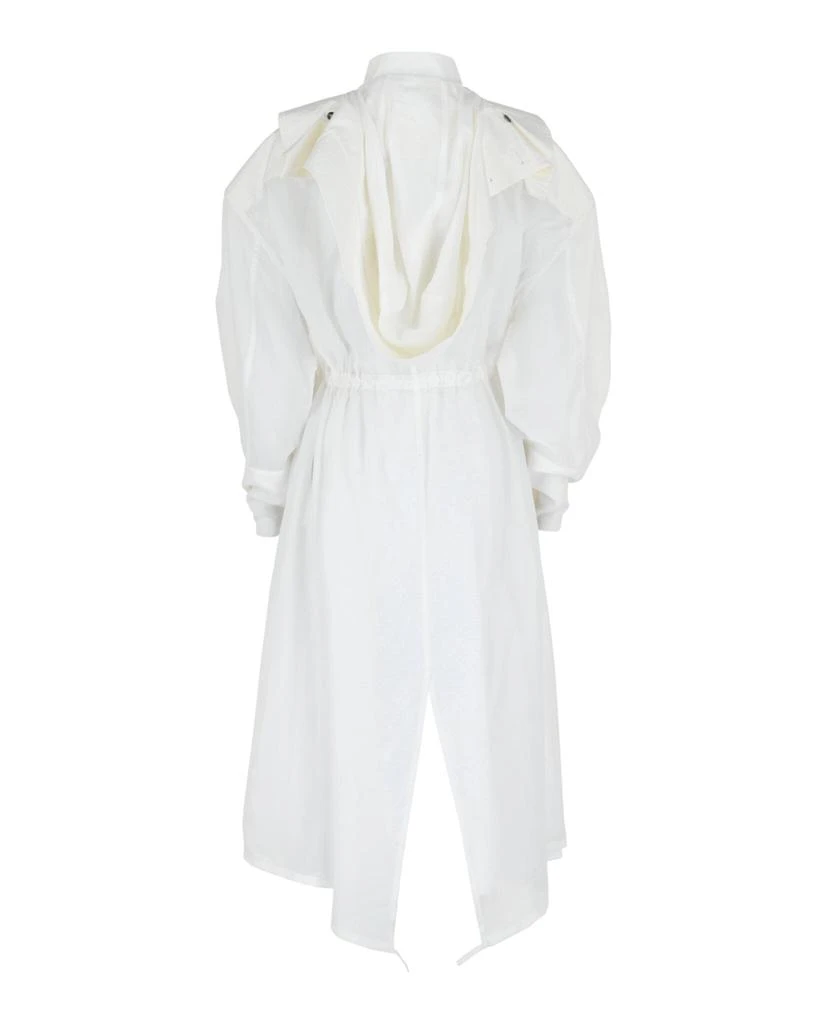 Salvatore Ferragamo Long-Sleeved Hooded Trench Coat 2