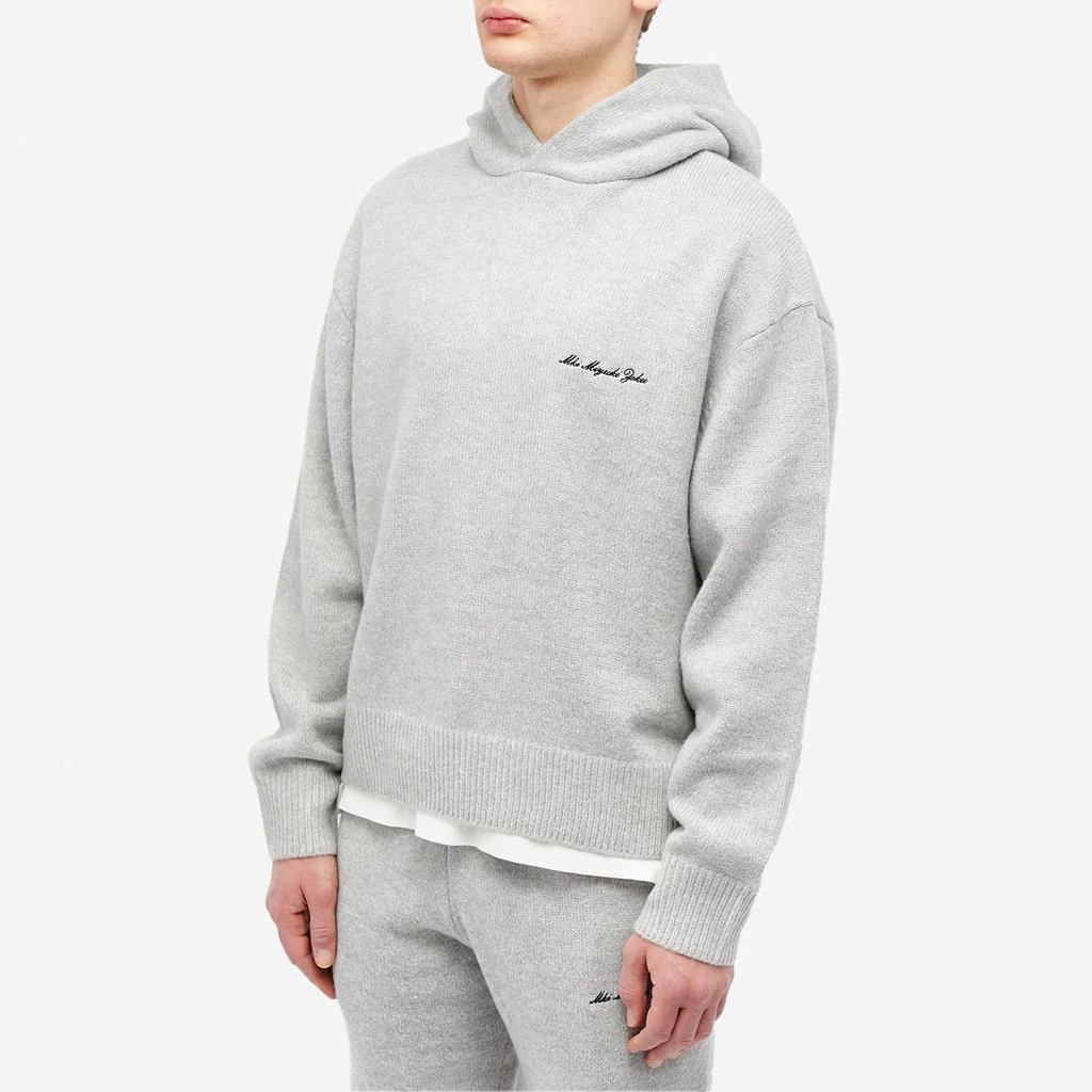 MKI MKI Mohair Blend Knit Hoodie 2