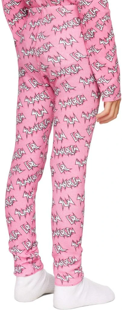 ERL Kids Pink Waffle Pants 3