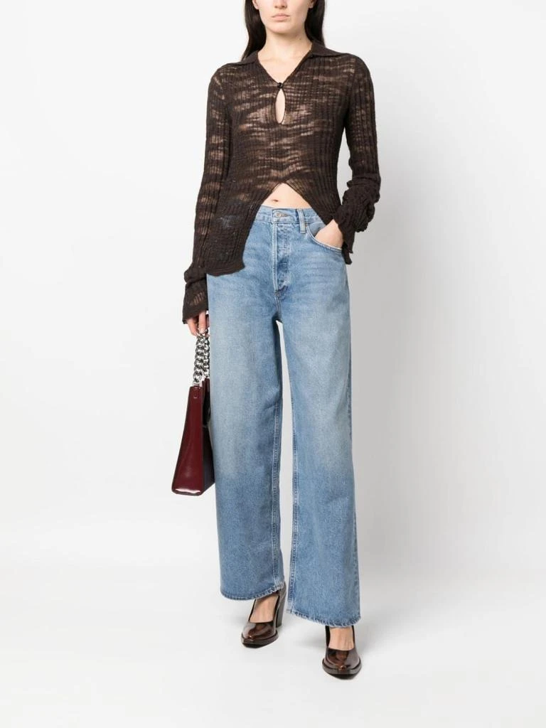 AGOLDE AGOLDE - Denim Low Rise Baggy Jeans 1