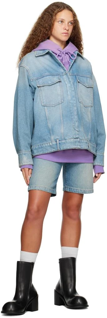 Max Mara Blue Gatti Denim Jacket 4