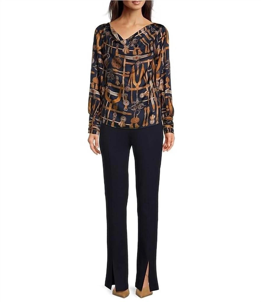 Tyler Boe Tyler Boe - Margie Ponte Front Slit Pants 3