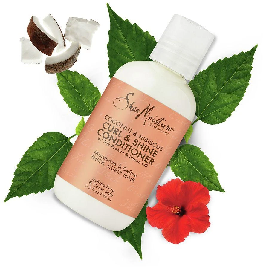 SheaMoisture Curl & Shine Conditioner Coconut & Hibiscus 7