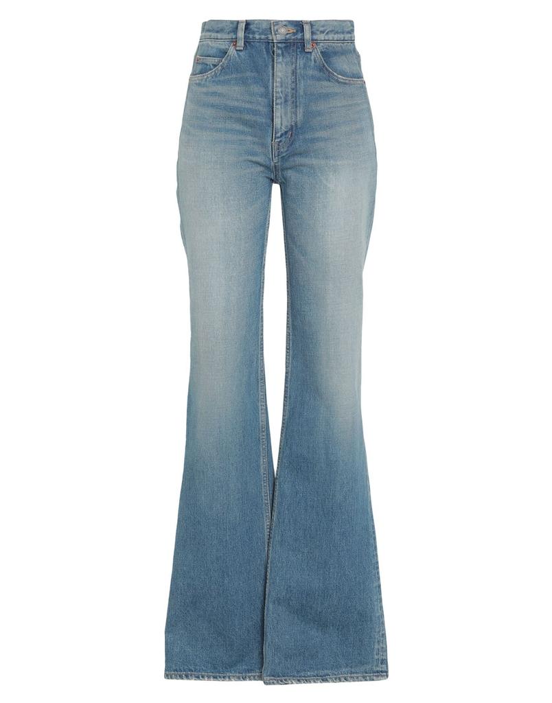 Saint Laurent★70's Jeans (Authentic Medium Blue Denim) 70'S JEANS IN AUTHENTIC MEDIUM BLUE DENIM | Saint Laurent