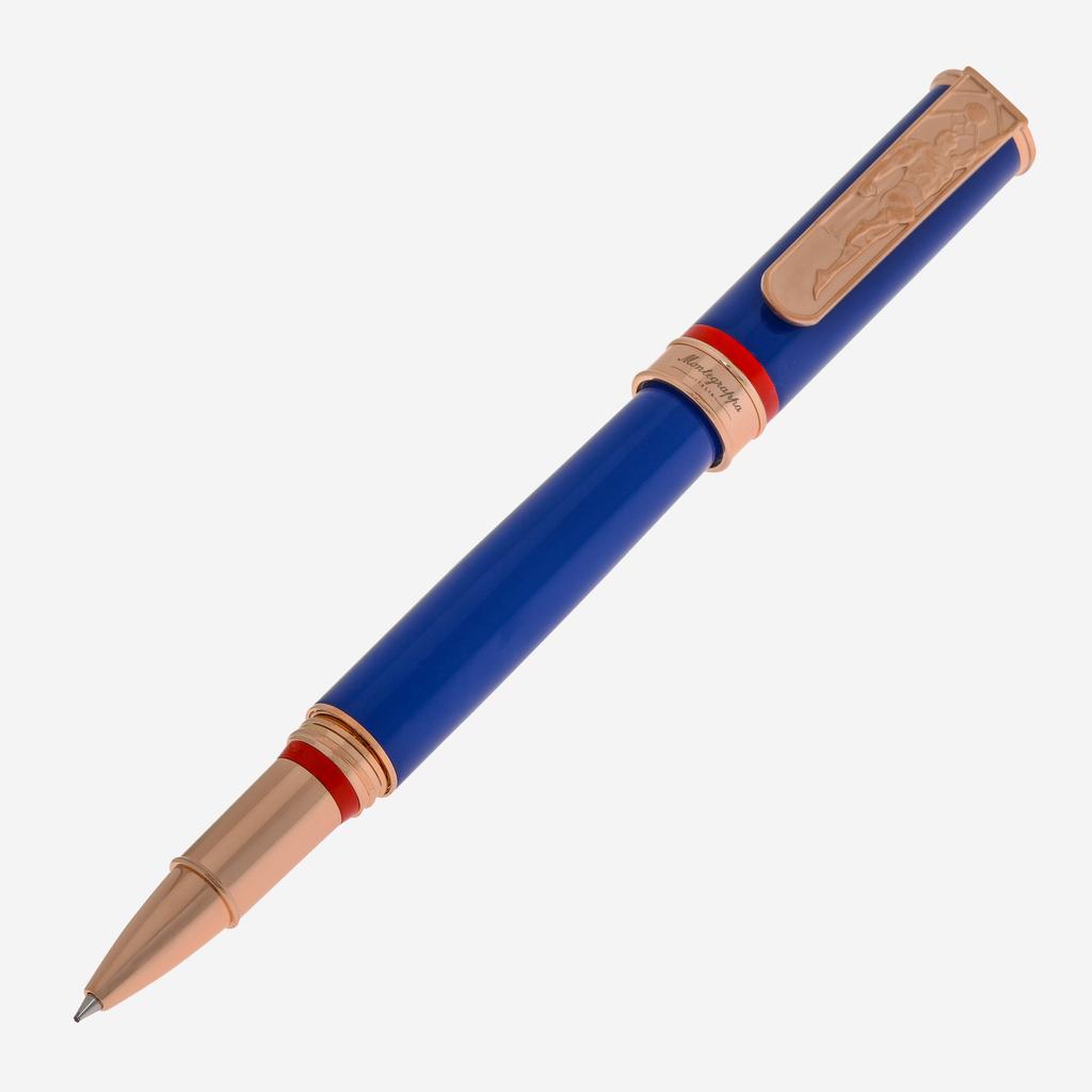 Montegrappa Montegrappa DC Comics Heroes and Villains Superman Rollerball Pen ISDCSRYB