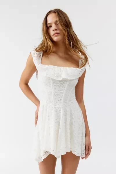 Kimchi Blue Kimchi Blue Lilly Lace Corset Mini Dress 4