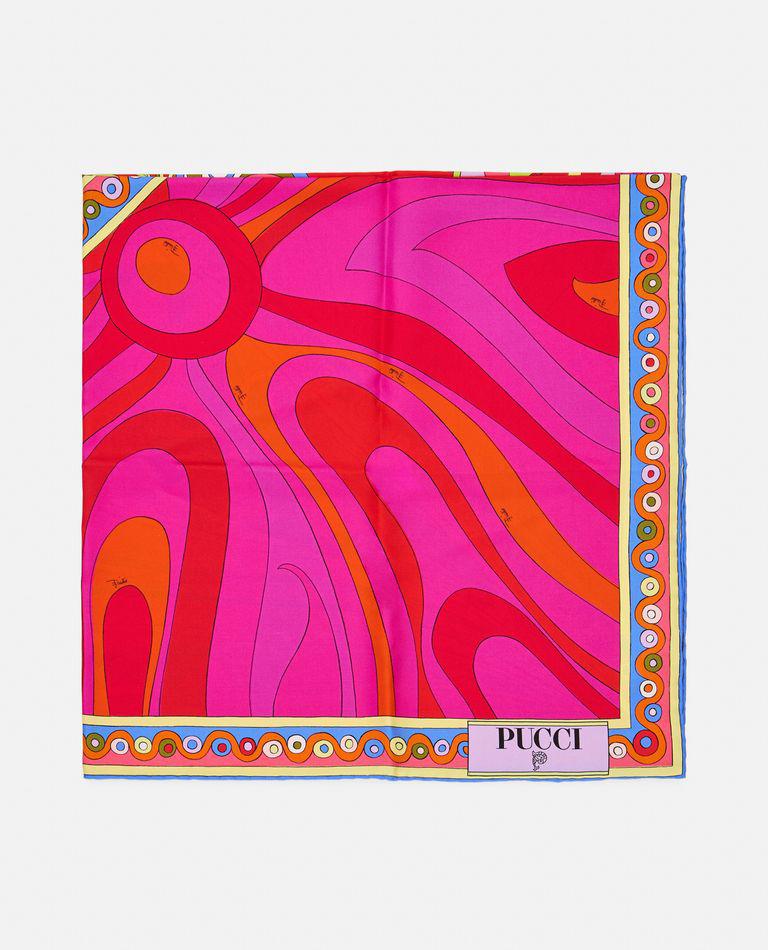 EMILIO PUCCI Silk Twill 90x90 Foulard