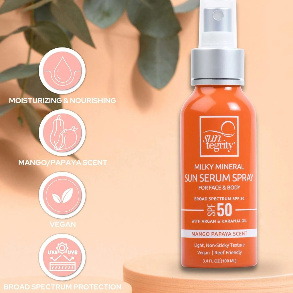 Suntegrity Skincare Suntegrity Skincare Milky Mineral Sun Serum Spray 100ml 4