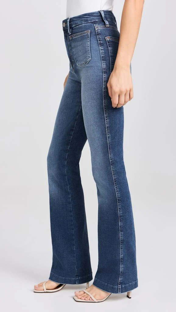Good American Good Curve Boot Jeans with Patch Pockets 3