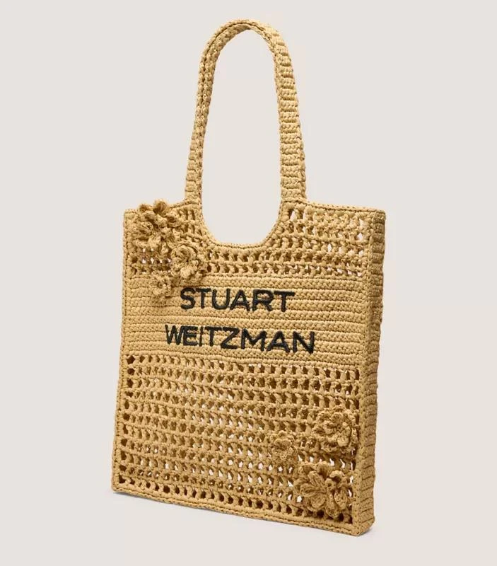 Stuart Weitzman WOVEN MAGNOLIA TOTE 2