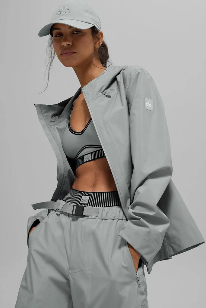 Alo Alpha Shell Jacket - Lunar Grey 4