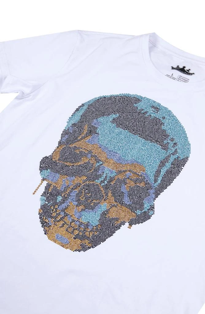 XRAY Gold Drip Skull Graphic T-Shirt 3