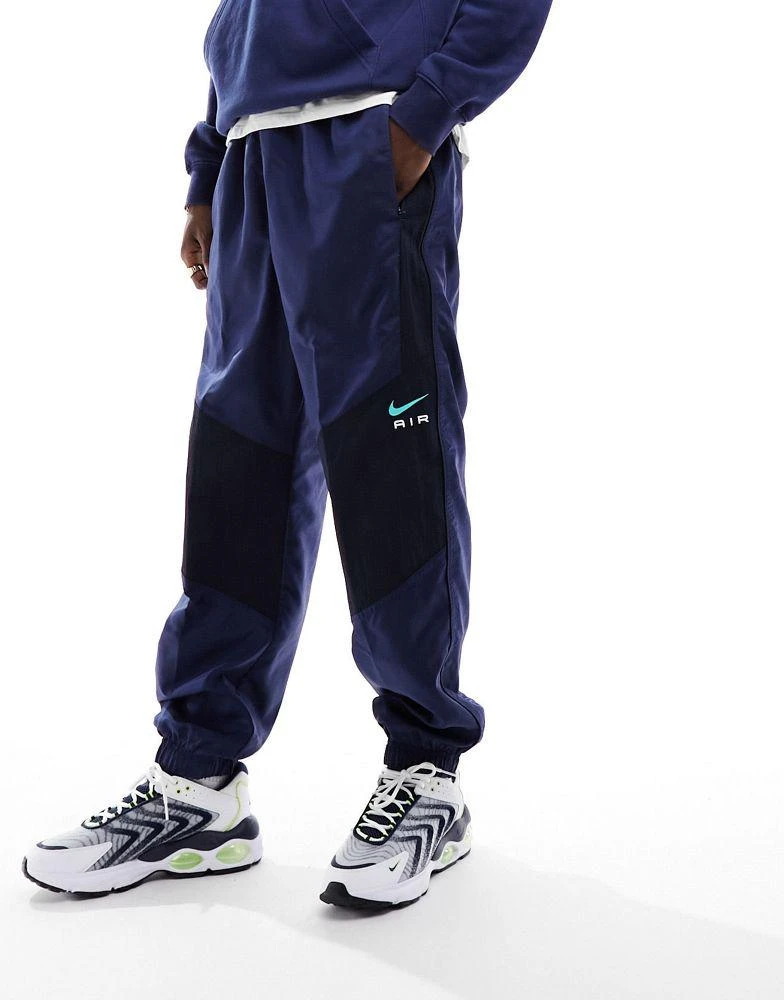 NIKE Nike Air panelled joggers in navy 1