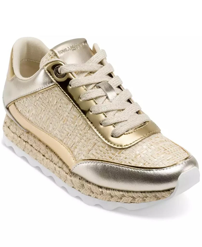 Karl Lagerfeld Paris Women's Miara Espadrille Sneakers 1